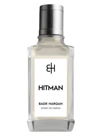 Badr Harqan Hitman fragrance bottle