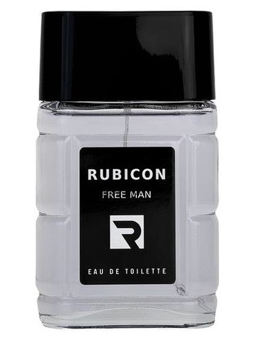 Red Label Rubicon Free Man fragrance bottle