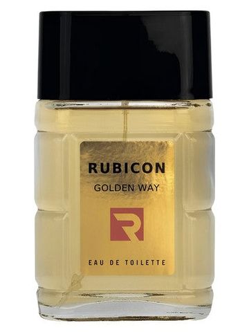 Red Label Rubicon Golden Way fragrance bottle