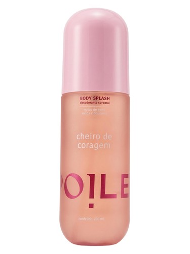 Spoiler Cheiro de Coragem fragrance bottle