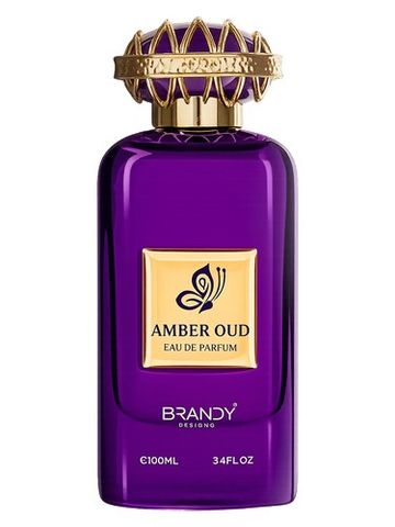 Brandy Designs Amber Oud fragrance bottle