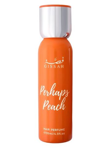 Gissah Perhaps Peach Hair Mist fragrance bottle