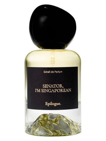 Epilogue Senator, I'm Singaporean fragrance bottle