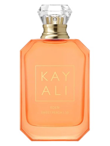 Kayali Fragrances Eden Sweet Peach I 35 Eau de Parfum fragrance bottle