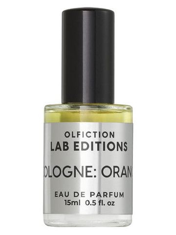 Olfiction Cologne: Orange fragrance bottle