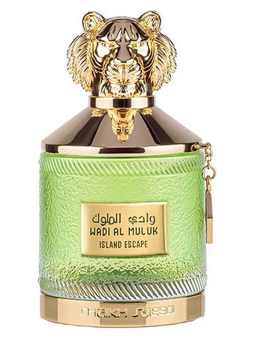 Shaikh Mohd Saeed Wadi al Muluk Island Escape fragrance bottle