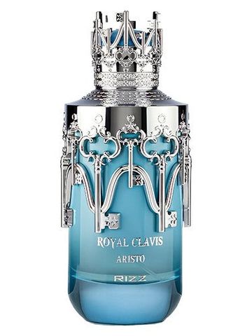 Rizz Royal Clavis Aristo fragrance bottle