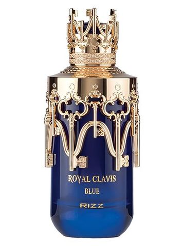 Rizz Royal Clavis Blue fragrance bottle