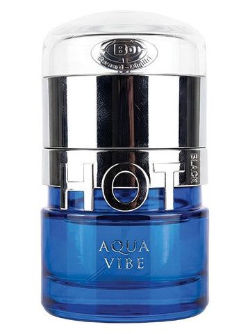 Bernard Dimitri Hot Black Aqua Vibe fragrance bottle