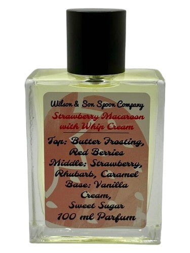Wilson and Son Spoon Co. Strawberry Macaroon with Whip Cream fragrance bottle