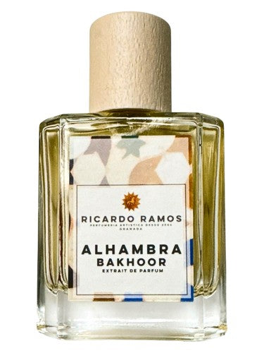 Ricardo Ramos Perfumes de Autor Alhambra Bakhoor fragrance bottle