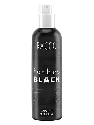Racco Forbes Black fragrance bottle