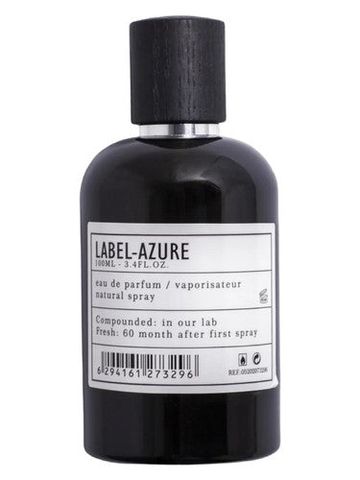 ARO-FAC Aroma Factory Label Azure fragrance bottle