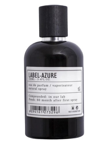 ARO-FAC Aroma Factory Label Azure fragrance bottle