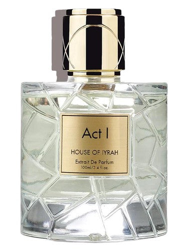 House of Iyrah Act I fragrance bottle