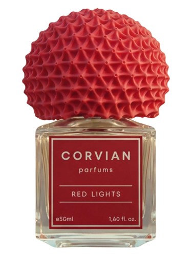 Corvian Parfums Red Lights fragrance bottle