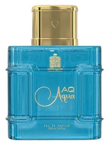 Adil Qadri AQ Aqua fragrance bottle