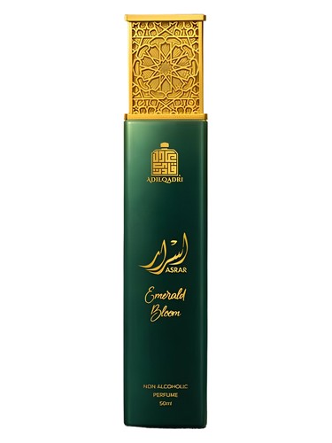 Adil Qadri Asrar Emerald Bloom fragrance bottle