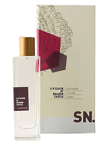 Anthropologie A Rather Novel Collection 5 O'Clock At Belvoir Castle by Stephen Nilsen fragrance bottle