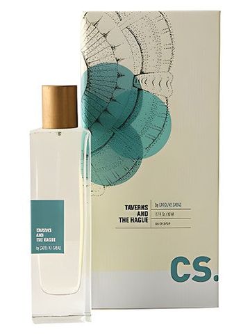Anthropologie A Rather Novel Collection Taverns & The Hague by Caroline Sabas fragrance bottle