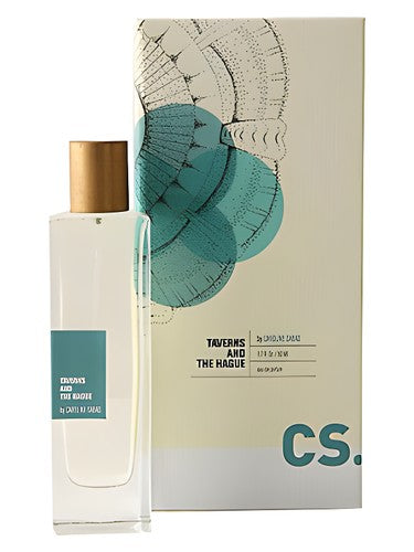 Anthropologie A Rather Novel Collection Taverns & The Hague by Caroline Sabas fragrance bottle