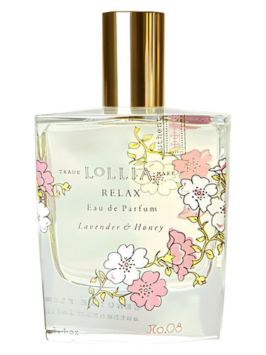 Lollia Relax fragrance bottle