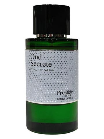 Brandy Designs Oud Secrete Prestige fragrance bottle