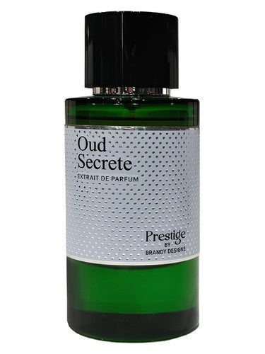 Brandy Designs Oud Secrete Prestige fragrance bottle