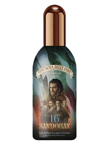 Compagnia Delle Indie Parfum De Voyage 16 Sandokan - Sale di Mare e Legno di Cedro fragrance bottle