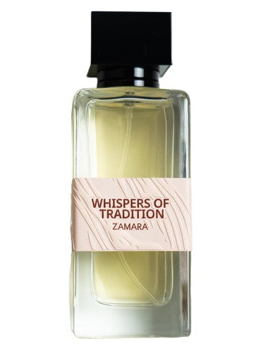 Zamara Whispers of Tradition fragrance bottle