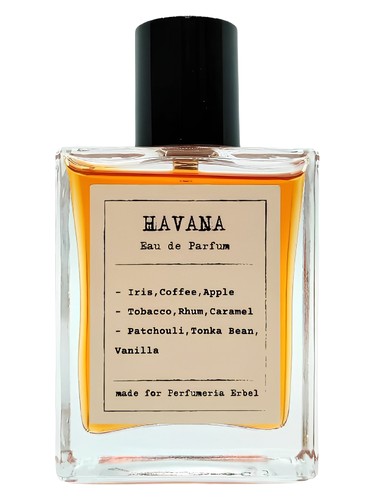 Perfumeria Erbel Havana fragrance bottle