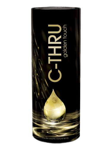Sarantis C-Thru Golden Touch fragrance bottle