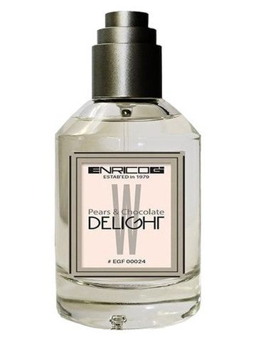 Enrico Gi Pears & Chocolate Delight fragrance bottle