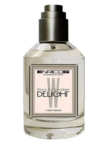 Enrico Gi Pears & Chocolate Delight fragrance bottle