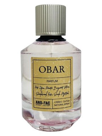 ARO-FAC Aroma Factory Obar fragrance bottle
