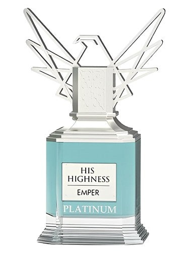 Emper His Highness Platinum fragrance bottle