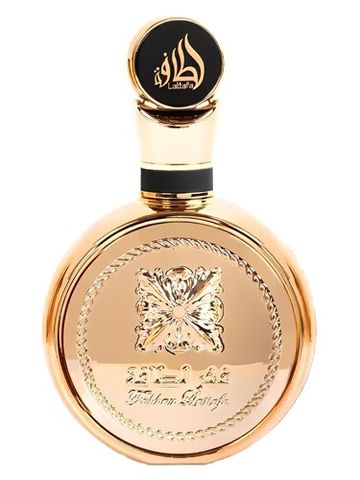 Lattafa Perfumes Fakhar Gold fragrance bottle