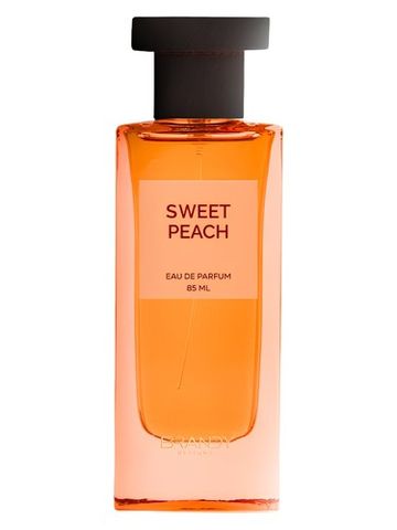 Brandy Designs Sweet Peach fragrance bottle