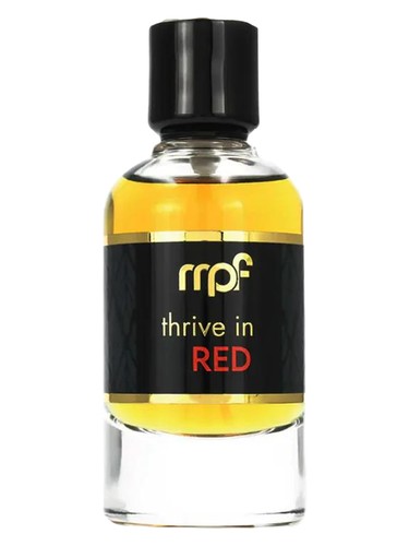MPF Thrive In Red fragrance bottle