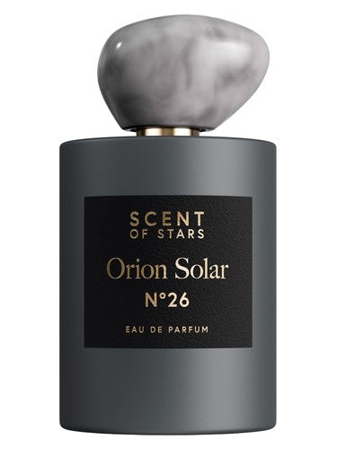 Scent of Stars Nº 26 Orion Solar fragrance bottle