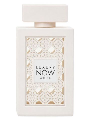 Luxury Perfumes Luxury Now White fragrance bottle