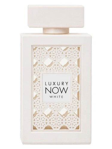 Luxury Perfumes Luxury Now White fragrance bottle