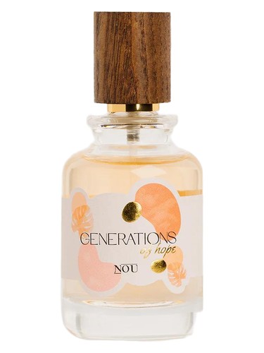 NOU Generations of Hope fragrance bottle