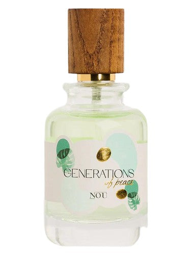 NOU Generations of Peace fragrance bottle