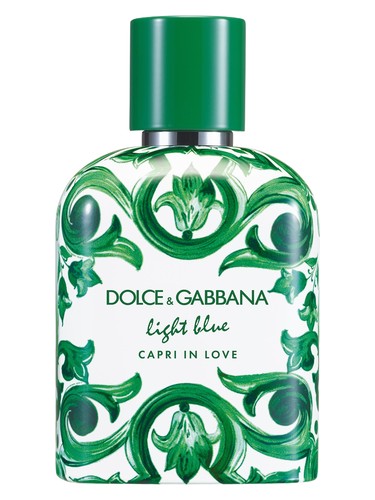 Dolce&Gabbana Light Blue Capri In Love Pour Homme Travel Retail Exclusive fragrance bottle