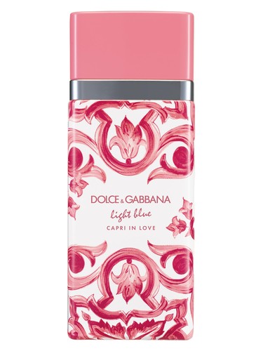Dolce&Gabbana Light Blue Capri In Love Travel Retail Exclusive fragrance bottle
