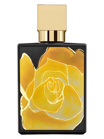A Dozen Roses Gold Rush fragrance bottle
