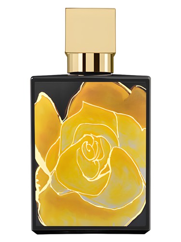 A Dozen Roses Gold Rush fragrance bottle
