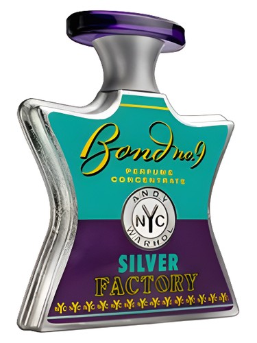 Bond No 9 Andy Warhol Silver Factory fragrance bottle