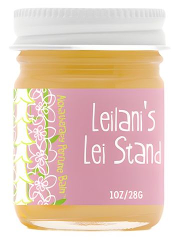 Maoli Leilani's Lei Stand fragrance bottle
